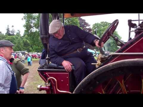 Fowler Road Roller At Scottish Transport Extravaganza Glamis Castle Scotland