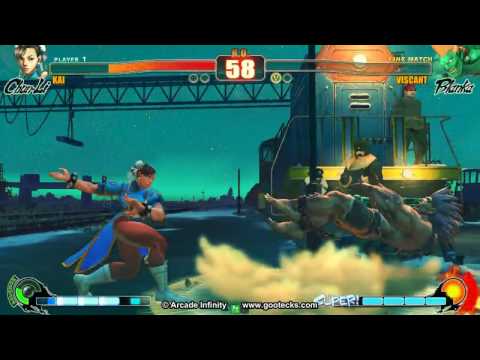 Arcade Infinity SF4 Ranbat 1.4 Losers 5A - Kai (CH) vs Viscant (BL)