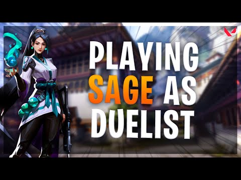 Playing SAGE As A DUELIST | Valorant