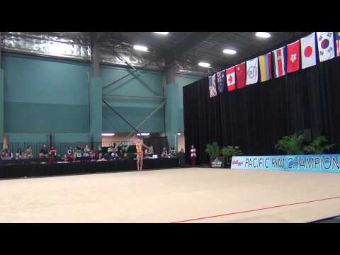 Patricia Bezzoubenko - Hoop - 2012 Kellogg's Pacific Rim Championships
