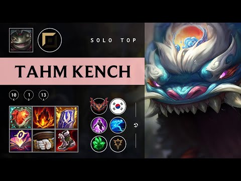 Tahm Kench Top vs Vladimir - KR Grandmaster Patch 25.23