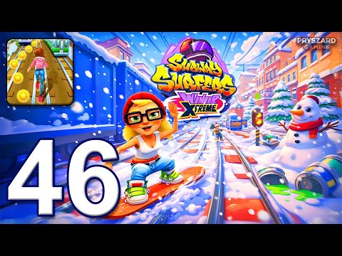 Subway Surfers - Gameplay Walkthrough Part 46 - Winter Xtreme Update (iOS, Android)