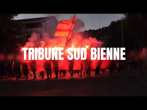 TRIBUNE SUD - EHC BIEL FANS