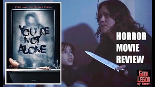 YOU'RE NOT ALONE ( 2020 Katia Winter ) Horror Movie Review
