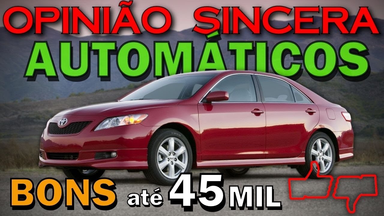 Melhores carros AUTOMÁTICOS até R$ 45 mil - Esse é o preço mais baixo? Lista com dicas de compra