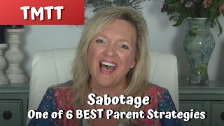 Sabotage...Therapy Tip of the Week... Speech Therapy Ideas...teachmetotalk.com..Laura Mize