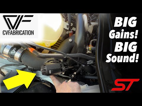 CVF Charge Pipes + HKS BOV Installed  on a 2025 Explorer ST - HOW TO - Part 2