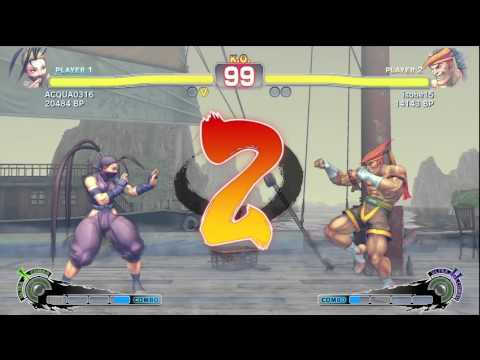 SSF4: Acqua (Ibuki) VS isobe (Adon)