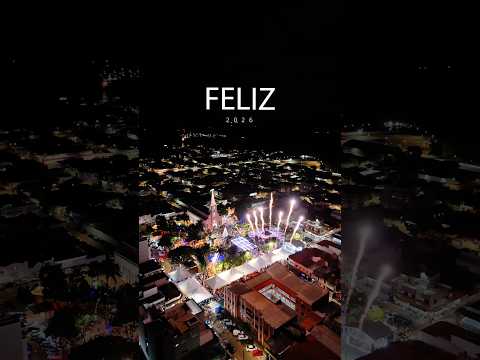 Happy 2026 - Campo do Meio #turismo #drone