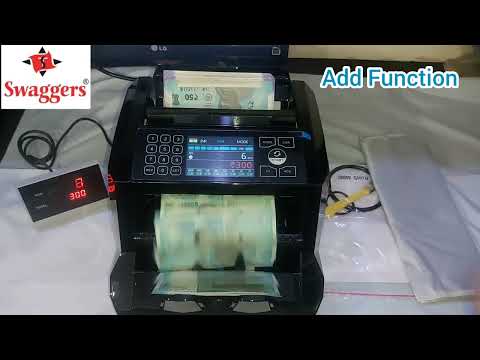 Swaggers touch panel mix value Counting Machine