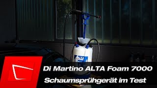ALTA Foam 7000 Di Martino - Test - Gloria FM50 Alternative - Kwazar Orion Alta Foam 2000