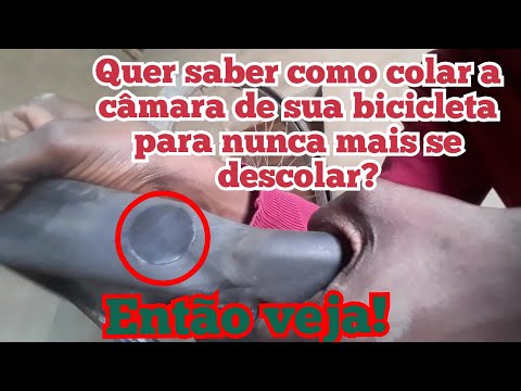 Saiba já como colar câmara de bicicleta para nunca mais se descolar.