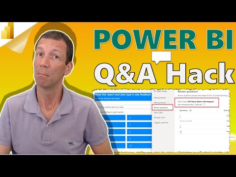 Power BI QnA Hack: How to Locate Your Workspace from Power BI Desktop