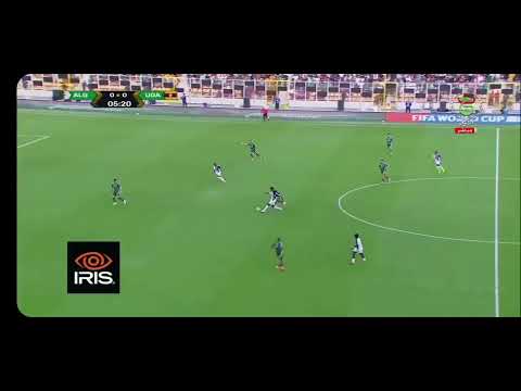 #football Algérie 2- Ouganda 1. L'erreur de Boudaoui Hicham qui a amené le but de l'Ouganda.