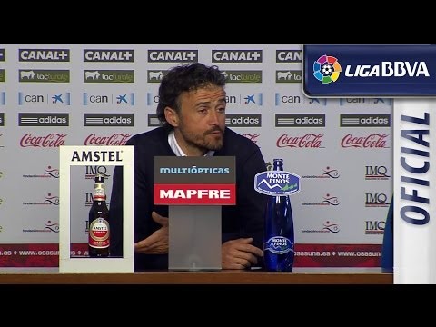 Press Conference Luis Enrique after Osasuna (0-2) Celta de Vigo - HD
