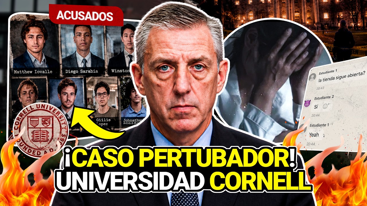 El OSCURO CASO de la UNIVERSIDAD CORNELL: 7 MIEMBROS de una FRATERNIDAD son ACUSADOS de lo PEOR!