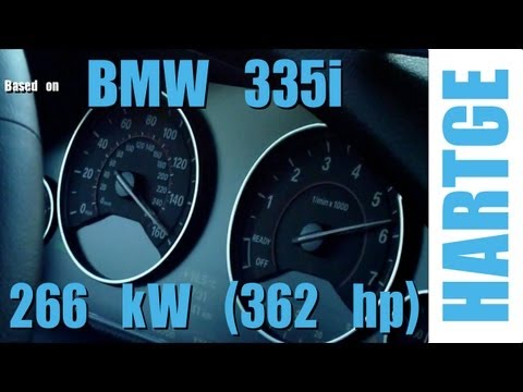 BMW 335i F30 Test Drive with HARTGE Engine Upgrade 50 - 125 mph
