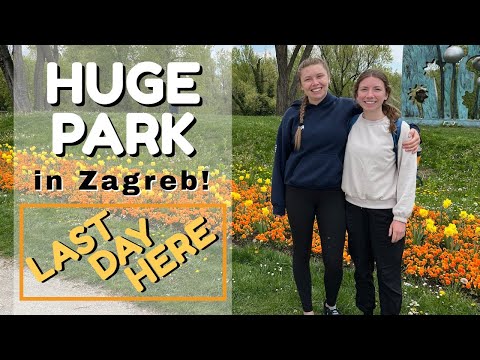 Escaping the Crowds in the PARKS of ZAGREB!! | Zagreb, Croatia