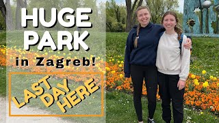 Escaping the Crowds in the PARKS of ZAGREB!! | Zagreb, Croatia