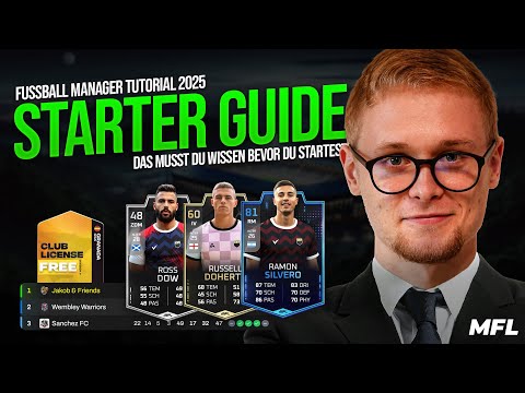 The perfect START into the new MFL season including a free club ✅ | 100% Starter Guide (German) 🔎