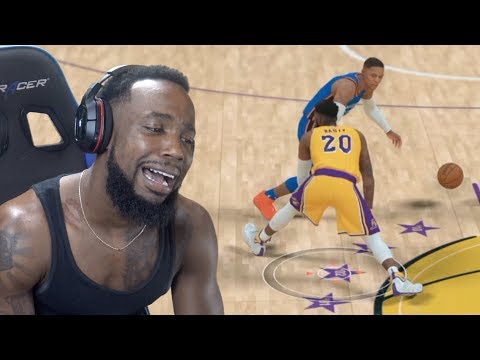 Russell Westbrook Cross-Over! He Made Me Do A Split! NBA 2K19 MyCareer Ep. 14