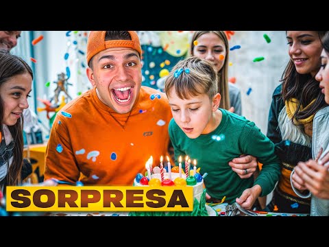 SURPRISE PARTY for a Fan on his BIRTHDAY!