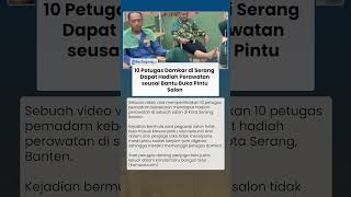 VIRAL 10 Petugas Damkar di Serang Dapat Hadiah Perawatan seusai Bantu Buka Pintu Salon