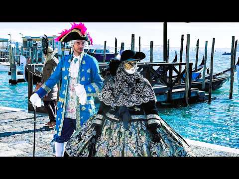 VENICE CARNIVAL 2026 🎭 Carnevale di Venezia - 4K UHD 🎭 Venise 🎭 Best Masks, Tuesday 17.02.2026