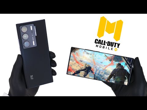 ZTE Axon 40 Ultra 120 FPS Call of Duty Mobile Gameplay Test Max Settings