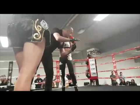 Luana Lorenzoni  VS Sara Pattarello K-1 - Hurricane Fight Night 3 -