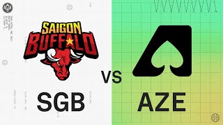 MSI 2022 - Group Stage D3 - SGB vs AZE