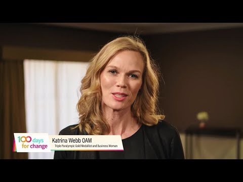 Katrina Webb OAM champions 100 Days for Change