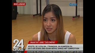 Exclusive: Kristel De Catalina, kampeon sa 2017 Air Stars 2nd Asian Aerial Dance Art Competition