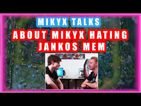 G2 Mikyx Talks | About Mikyx Hating Jankos MEM