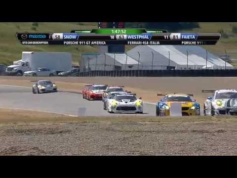 2014 Mazda Raceway Laguna Seca PC/GTD Race Broadcast