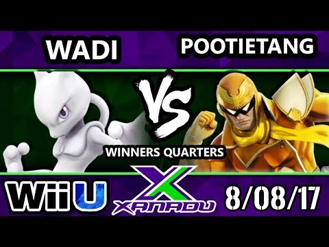 S@X 214 - Wadi (Mewtwo) Vs. PootieTang (Captain Falcon) - SSB4 Winners Quarters - Smash 4