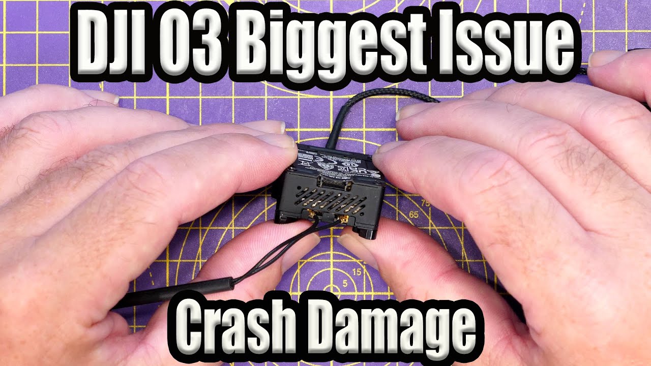 DJI O3 FPV Crash Damage - Dead Air Unit Can It Be Fixed?
