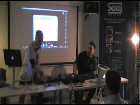 (4/6) Demo: Traktor Kontrol S4, por Abel The Kid y Karim Haas @ SAE Institute