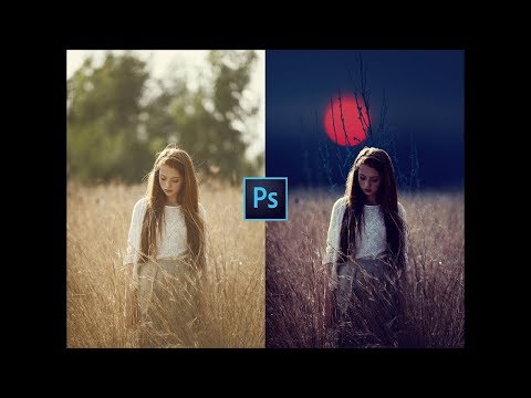 Photoshop tutorial Skin retouching Special technique
