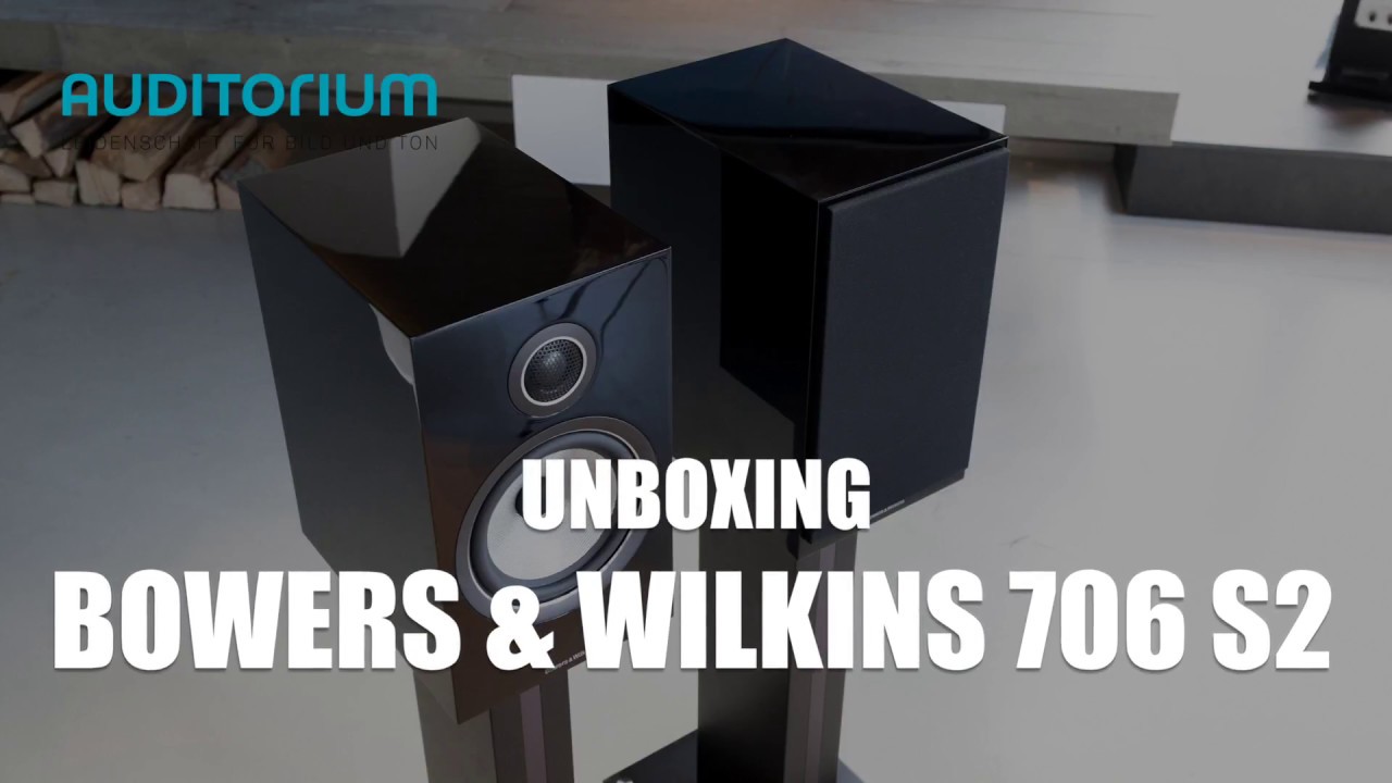 video Loa bookshelf B&W 706 S2 chính hãng 0