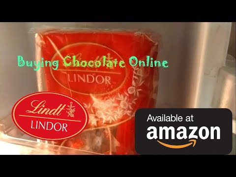 Lindor chocolate | unboxing | HD | amazon