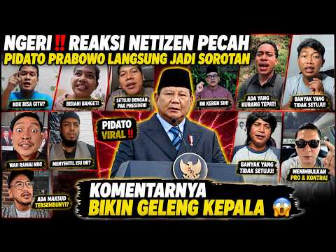 NGERI‼️ Kembali Pidato Prabowo Bikin Netizen Geleng-Geleng, Panji Ikut Komentar
