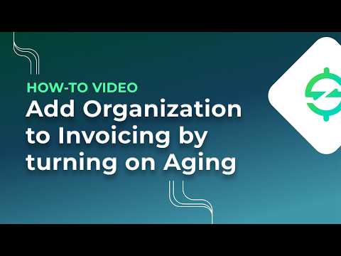 View Invoice Aging Demo