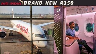6 hours in Air India new Business class | Air India Airbus A350 flight review