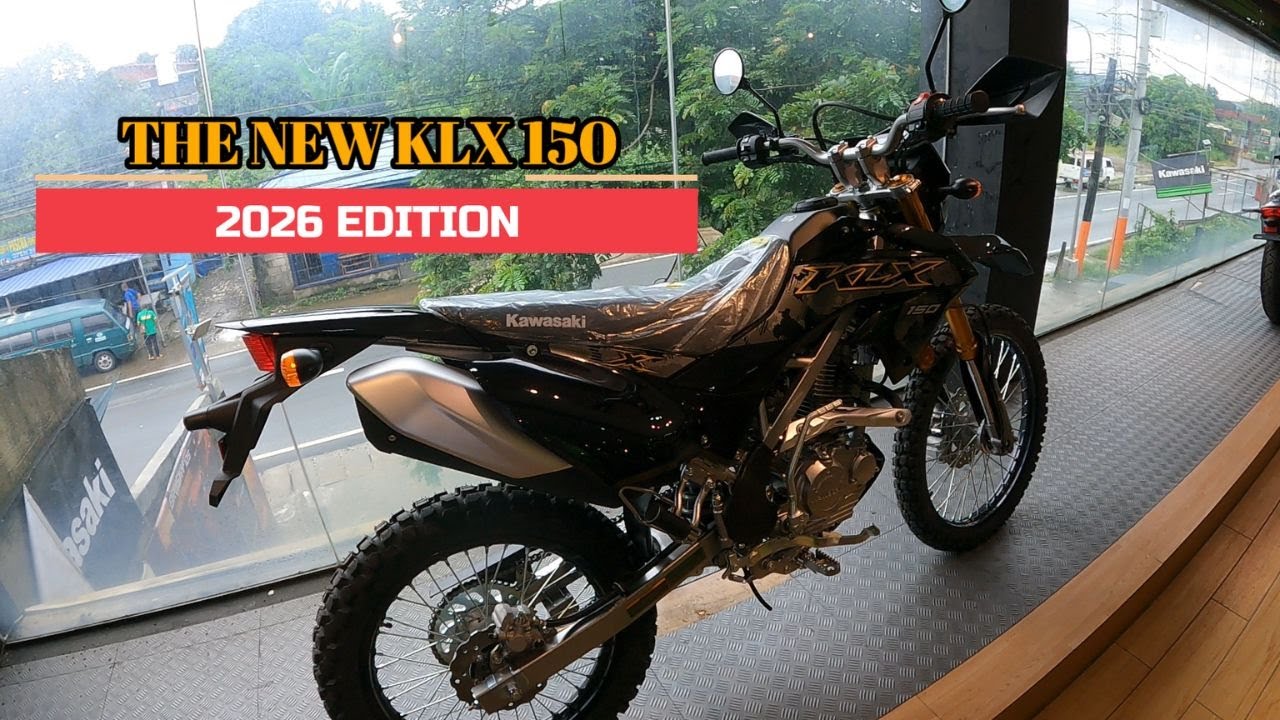 The new Klx 150 2026 Edition