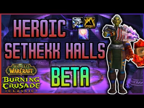 TBC Classic Enhancement Shaman Perspective - Sethekk Halls Heroic