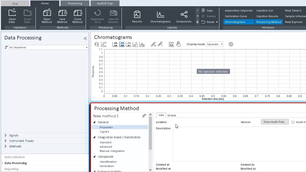 How to create a data processing method in OpenLab CDS