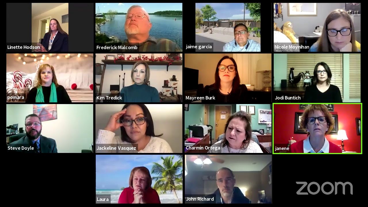 CUSD Regular Board Meeting (Virtual) 12/14/2020