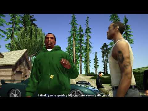 GTA San Andreas Ultra Graphics Gameplay PART 34 "Wu Zi Mu" Mission