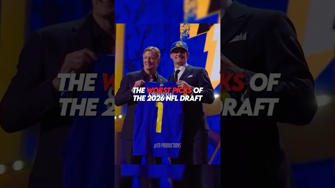 The WORST Picks Of The 2026 NFL Draft #shorts